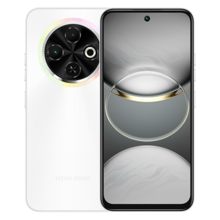 Смартфон Tecno SPARK 30C 6Гб 128Гб Orbit White 6.67", IPS, 1600*720, 6*1.8+2*2ГГц, 50+0.08Мп, 8Мп, 4G, NFC, 5000мАч, And 13