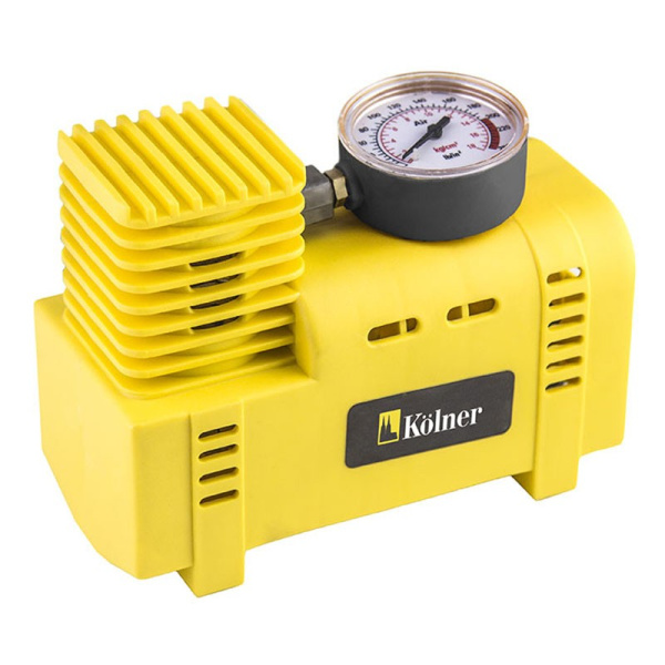 Компрессор автомобильный Kolner KCO 12/19 15л/мин, 3 бара, кабель 3м