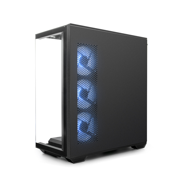 Корпус ATX Б_БП XASTRA Q600 6ARGB-C10 Black (USB3.0,Audio,черный,6х120мм ARGB,ARGB+PWM HUB 10port,CPU Cooler до 170мм, VGA до 400мм,"аквариум")