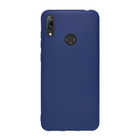 Накладка для Huawei Y7 (2019) Deppa Gel Color Case синяя (86661)