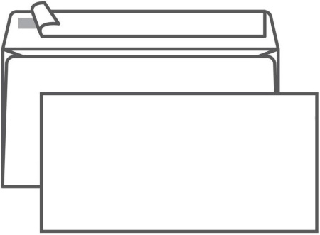 Конверт Е65 РяжскГознак, без подсказа, без окна. 110*220 отрывная лента (ш/к-70574) Конверт Е65 РяжскГознак, без подсказа, без окна. 110*220 отрывная лента (ш/к-70574)