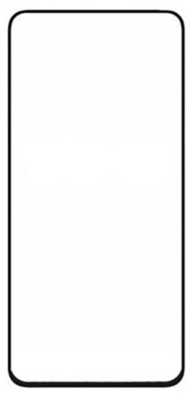 Защитное стекло для Oppo A58 (4G) с цветной рамкой (fullscreen+fullglue) DF oColor-34 (black)