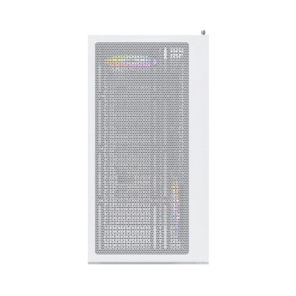 Корпус ATX Б_БП Montech XR White (USB, Audio,TG, 3x120mm ARGB, белый,"стеклянный куб")[XRW]