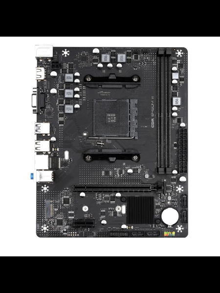 Мат.плата SocAM4 AMD B550 CBR B550M (mATX,2DDR4,M.2,PCI-E16,PCI-E,HDMI,VGA,PC5100) oem