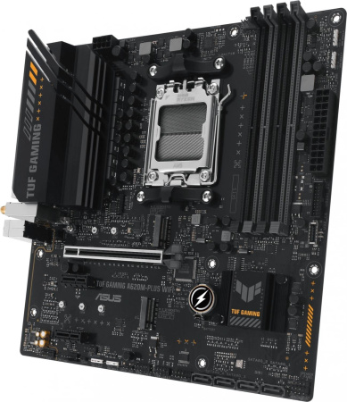 Материнская плата Asus A620M-F GAMING WIFI Socket AM5 AMD A620 2xDDR5 mATX AC`97 8ch(7.1) 2.5Gg RAID+HDMI
