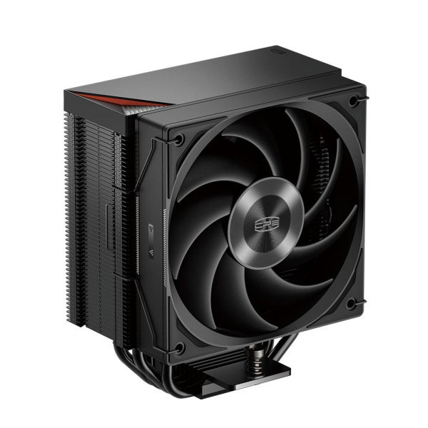 Кулер для процессора/ CPU Cooler PCCooler RZ400 V2 BK (230W, 4-pin PWM, 155mm, Al/Cu, 4x6mm, 1x120mm, 86.73CFM, 32dBA, 2200RPM, S: 1851/1700/1200/115X, AM5/AM4, black)