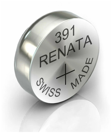 Батарейка SG8 (SR55, SR1120W, 391), 1.55в, Renata,  1шт