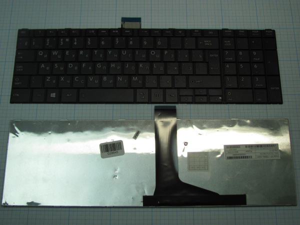 Клавиатура Toshiba Satellite C850, L850, L855, L870, C855, C870, C875, L875 чёрный