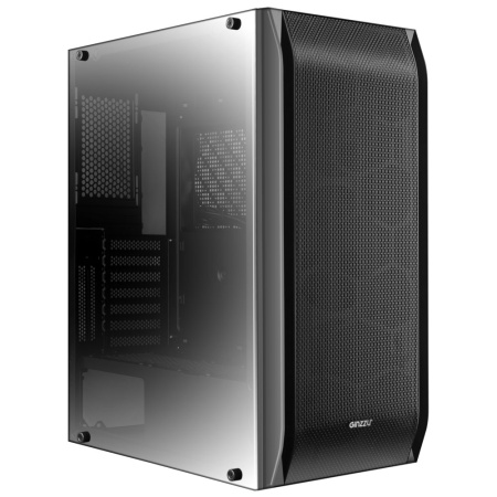 Корпус ATX Б_БП Ginzzu GL180 (USB3.0, Audio, черный)