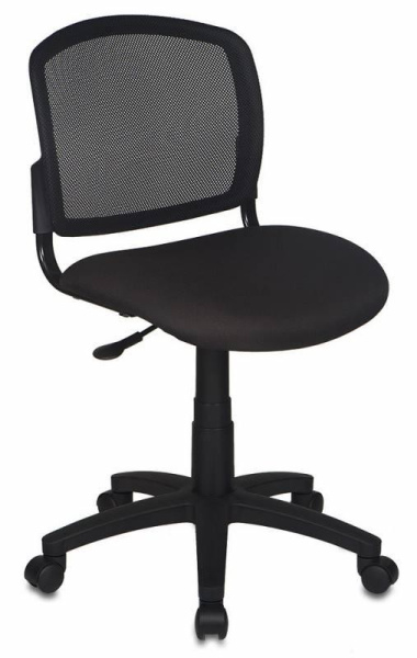 Кресло офисное БЮРОКРАТ CH-296NX/15-21  спинка сетка черная, сиденье черное 15-21 (956343)