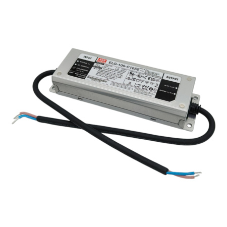 Драйвер светодиодный (LED) 1050мА, 48..95в, 99.75вт, IP67, Mean Well ELG-100-C1050