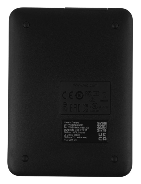 Жесткий диск USB3.0 2.5" 2TB WD Elements (WDBU6Y0020BBK-WESN) черный