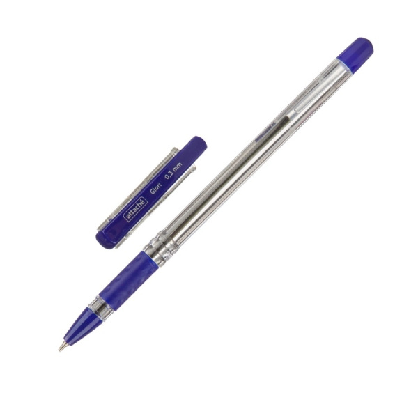 Ручка шариковая Attache "Glori" синяя, масл. (1726236)