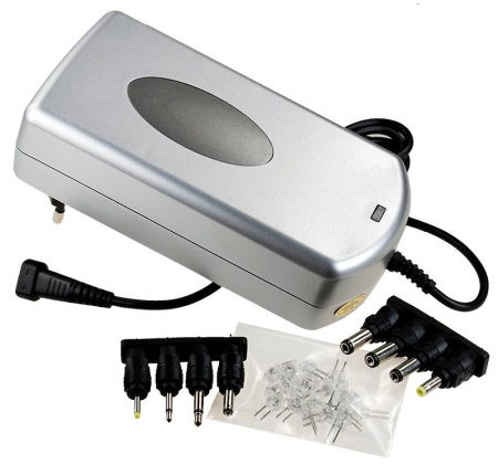 Блок питания сетевой, 5..24в, 3а, 36вт, 8 переходников, Robiton EN3000S/5-24