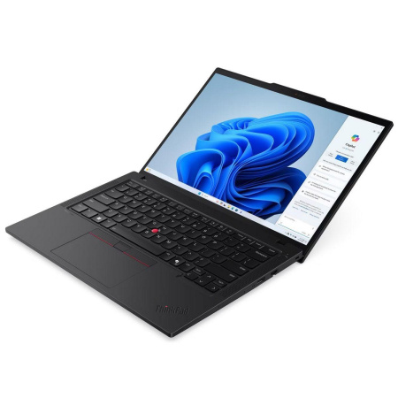 Ноутбук/ Lenovo ThinkPad T14 G5 14.0" WUXGA Touch IPS AG 400nits, AMD Ryzen 7 PRO 8840U,32GB DDR5, 512GB SSD M.2, AMD Radeon 780M Graphics,5M+IRCam, Qualcomm Wi-Fi 6E NFA725A+BT5.3, Wired Ethernet, 4 Cell 52.5Whr, BKLT KB ENG, Win 11 Pro, 1 Year, Black