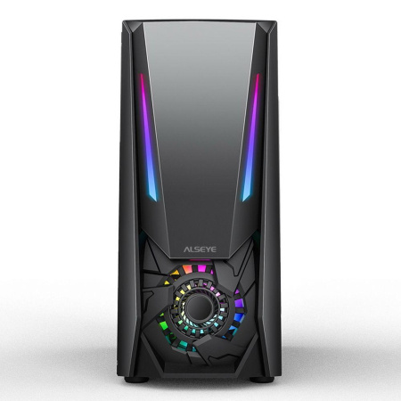 Корпус ALSEYE  Reactor-B Mini-ITX/Micro ATX/ATX, USB2.0*2+HD Audio+USB3.0*1 USB2.0*2+HD Audio+USB3.0*1