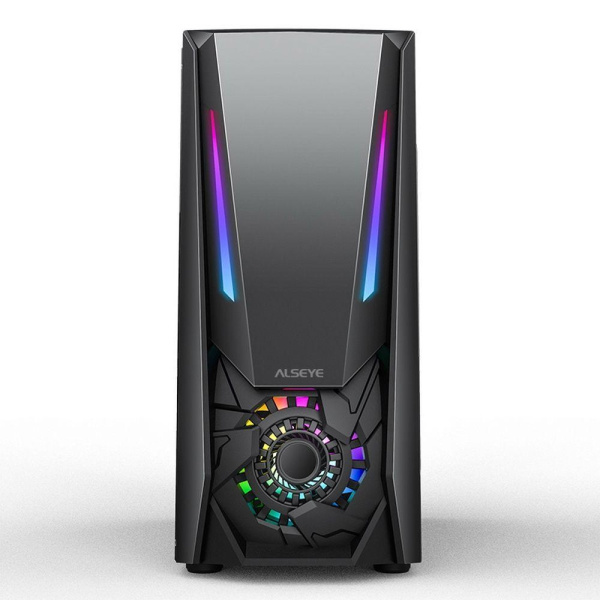 Корпус ALSEYE  Reactor-B Mini-ITX/Micro ATX/ATX, USB2.0*2+HD Audio+USB3.0*1 USB2.0*2+HD Audio+USB3.0*1