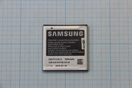АКБ (аккумулятор) Samsung EB575152LU ( i9000/B7350/i9001/I9003/I9010/D700 ) 3,7v 1650mAh АКБ (аккумулятор) Samsung EB575152LU ( i9000/B7350/i9001/I9003/I9010/D700 ) 3,7v 1650mAh