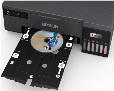Принтер струйный Epson L8050 (C11CK37405/506/507/504/402) A4 WiFi черный