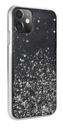 Накладка для iPhone 11 Pro SwitchEasy Starfield прозрачный черный (GS-103-80-171-66)