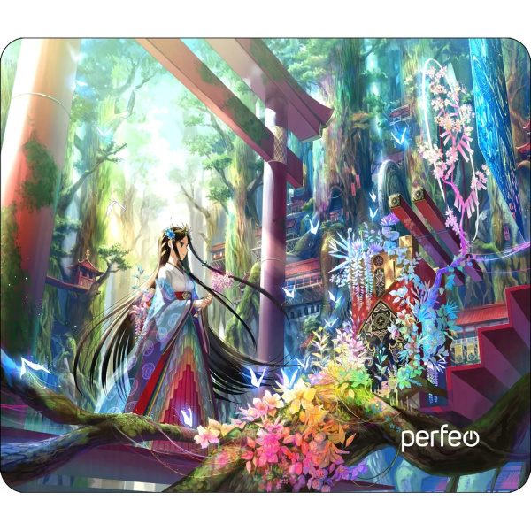 Коврик Perfeo для компьютерной мыши "Anime", Рис.12 (240*200*2 мм), ткань+резиновое основание