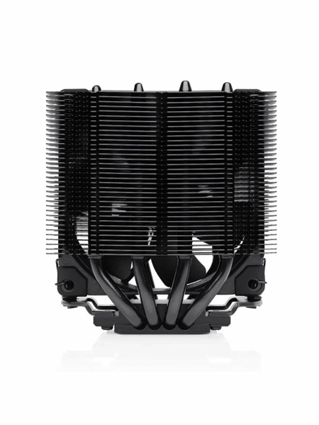 Кулер для процессора/ CPU Cooler Noctua NH-D9L chromax.black (88W, 4-pin PWM, 110mm, Al/Cu, 4x6mm, 1x92x92x25mm, 46.44CFM, 22.8dBA, 2000RPM, S: 1851/1700/1200/115X, AM5/AM4, Black)