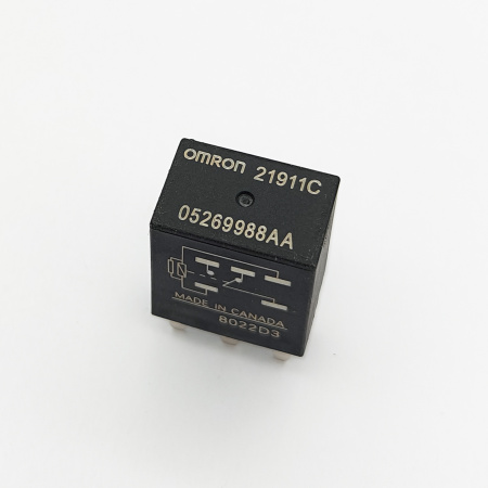 Реле электромагнитное DC 12в, 30а, SPDT, 22.5*15*25.5мм, Omron 21911C 05269988AA