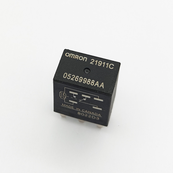 Реле электромагнитное DC 12в, 30а, SPDT, 22.5*15*25.5мм, Omron 21911C 05269988AA