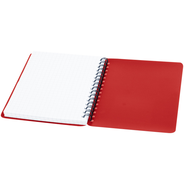 Записная книжка А6 60л. "Base" красная обложка BG ЗК6гр60_пл 62090