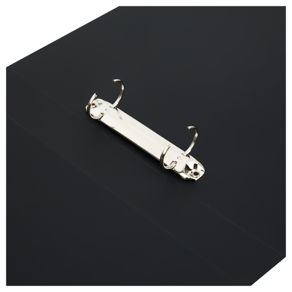 Папка 2 кольца OfficeSpace 40мм. "Вита" 500мкм. черная (373335)