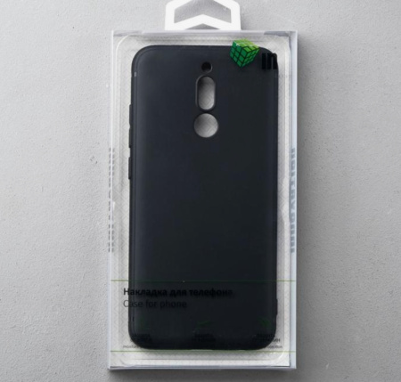 Накладка для Xiaomi Redmi 8 INNOVATION черная матовая