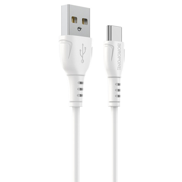 Кабель USB Type-C (m) - USB(m) BOROFONE BX51, 1м, 3.0A, белый