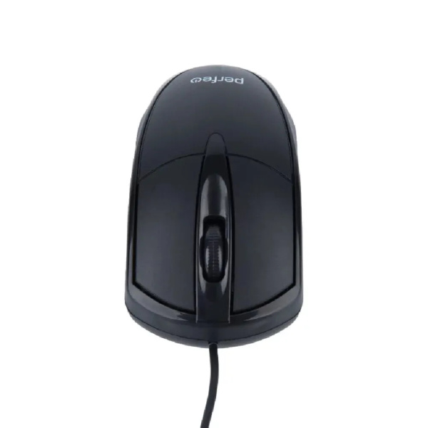 Мышь USB Perfeo FIRST (B3407) оптическая, 3кн., 1000dpi, черная