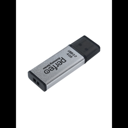 Флеш-накопитель USB2.0 4Gb Perfeo E03 (PF-E03S004ES) серебряный