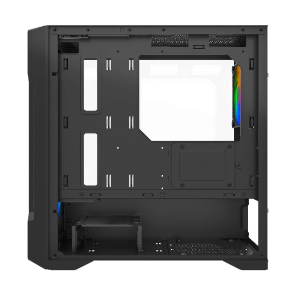 Корпус mATX Б_БП Powercase Mistral Micro X3B ARGB (USB, Audio,TG, 3x120mm ARGB, черный)[CMMXB-A3]
