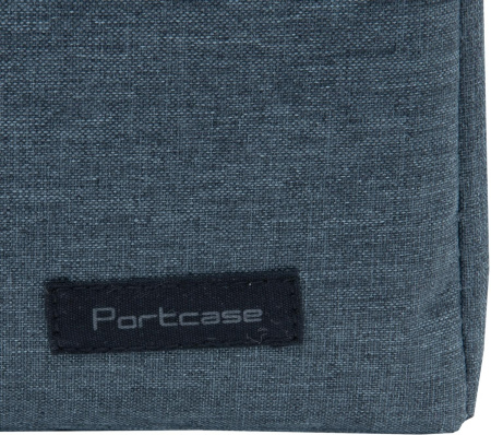 Сумка для ноутбука 15.6" Portcase KCB-165 Grey серый нейлон/полиэстер