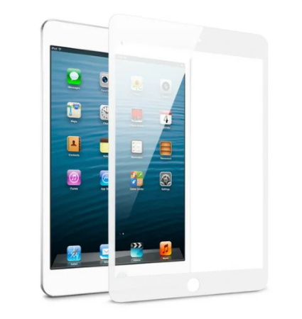 Защитное стекло для iPad Pro 11" Zibelino 5D (Белый)