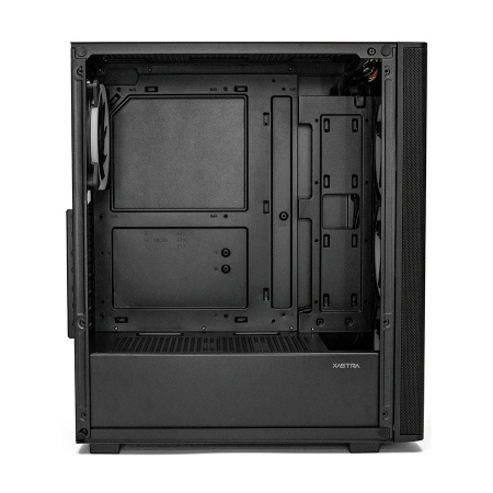 Корпус ATX Б_БП XASTRA A300 4FRGB  Black (USB3.0,Audio,TG,черный,Mesh,4х120мм FRGB,CPU Cooler до 160мм, VGA до 340мм)[A300-4FR12F]