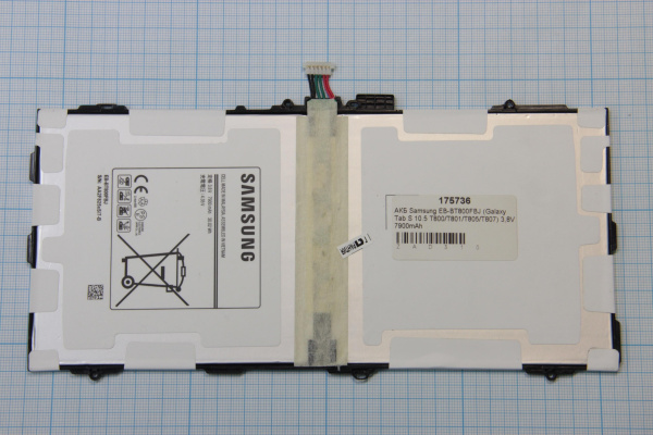 АКБ Samsung EB-BT800FBJ (Galaxy Tab S 10.5 T800/T801/T805/T807) 3,8V 7900mAh