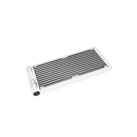 Система жидкостного охлаждения S115x/1200/1700/20XX/AM5/AM4 DeepCool LE520 WH (250W,2*120mm,500-2250prm,ARGB,белая)[LE520 WH]