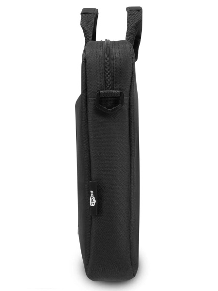 Сумка_для_ноутбука 15.6" PC_PET HQ Classic черный/бирюзовый полиэстер (PCP-1001TQ)