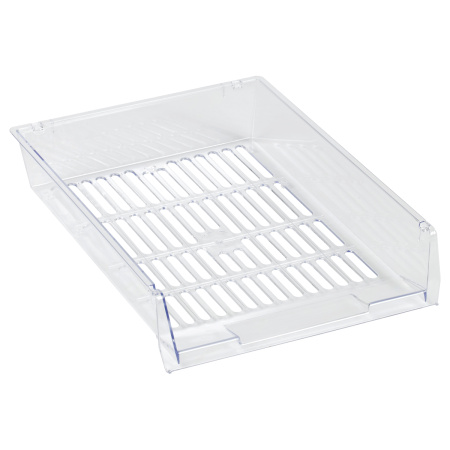 Лоток горизонтальный СТАММ "Респект" сетчатый, прозрачный (ЛТГ-31162)