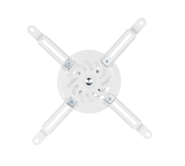 Кронштейн для проектора ITECHmount PRB-07 белый настенный\потолочный, наклон: +15°~-15°, поворот: +15°~-15°, до 13.5 кг, от стены\потолка 380-580 мм, 