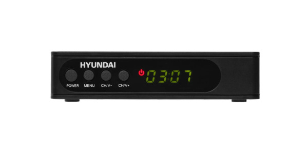 Цифровая приставка DVB-T2 Hyundai H-DVB240 черный