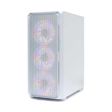 Корпус ATX Б_БП BaseTech eXtreme GFX-03 (USB3.0,Audio,TG,белый,4х120мм RGB)[BT-GFX-03W-MESH-4F-RGB]