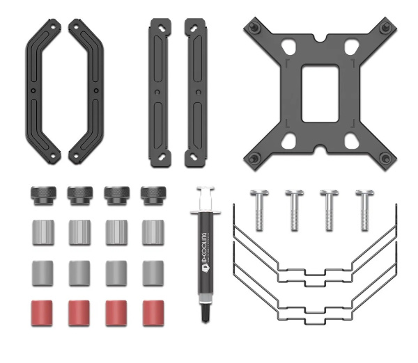 Кулер S115x/1200/1700/AMx ID-Cooling SE-224-XTS ARGB (220W/Al/120mm ARGB/600-1500rpm)