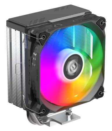 Кулер S115х/1200/1700/AMx PentaWave PC-Z03E SRB ARGB (205W/120mm/600-1750rpm/ARGB/3 тепл.трубки)