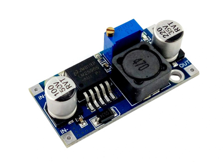 Преобразователь DC/DC out   1.25..35V 3A, in 3.2..40V, StepDown, CV, LM2596, EM-823