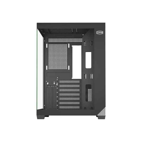 Корпус без блока питания/ Case PCCooler C3T700 BK, Midi-Tower, TG, no fans, 1xUSB-A 3.0 + 1xUSB-A 2.0 + 1xUSB-C, ATX, mATX, mITX Black