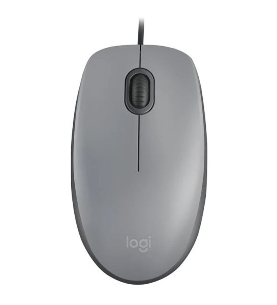 Мышь USB Logitech M110 Silent (910-005490/910-005502) оптическая, 1000dpi, Black